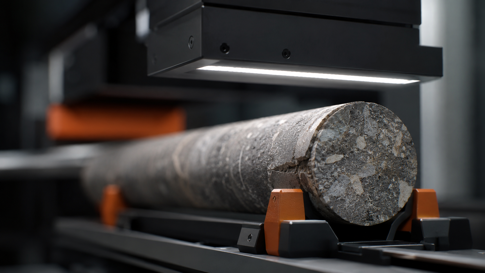CoreIQ imaging drill core at the point of cut